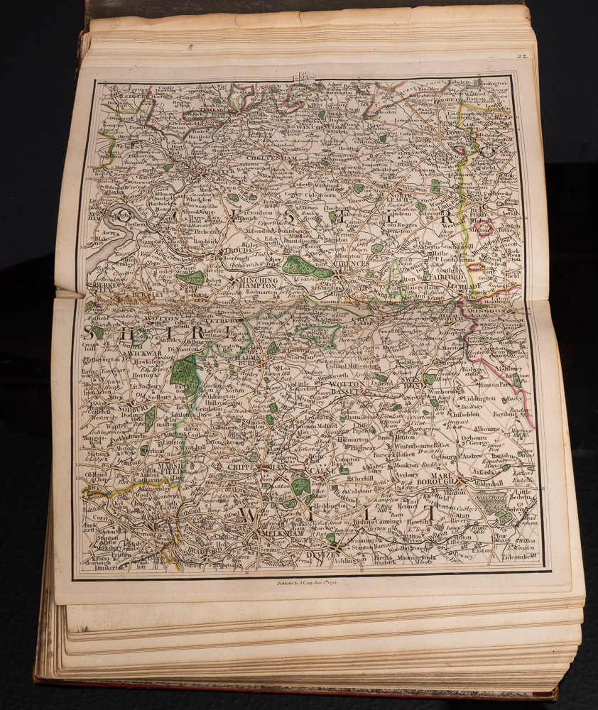 CARY, John - Cary's New Map of England and Wales, with part of Scotland : ... - Image 2 of 3