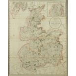 EBDEN, William : Laurie's New Map of the County Palatine of Lancaster,