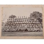 SIERRA LEONE/MILITARY : A fine early 20th century military and family photograph album.