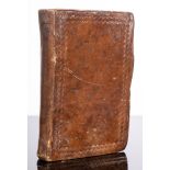 PRAYER BOOK : Manuscript prayer book, 218 pages, calf, 8vo,