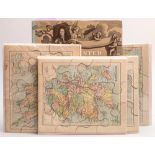 MAP JIGSAWS : 4 jigsaws published by George Philip, The London Geographical Institute,
