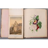 VICTORIAN SKETCH BOOK - " Souvenirs of Brittany,
