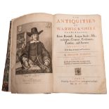 DUGDALE, William - The Antiquities of Warwickshire Illustrated; from records, leiger-books,