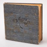 ROYALTY : An early 20th century Kodak photograph album of Royalty of the day,