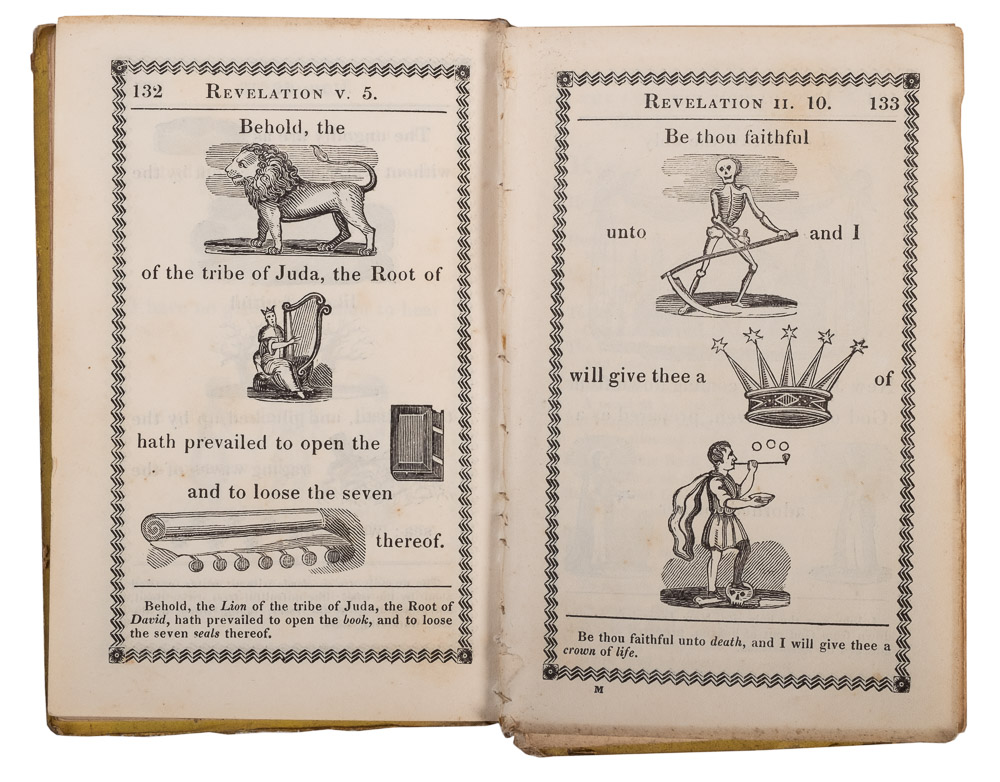 HOULSTON, Co - (publisher) A Hieroglyphic Bible : or, Select Passages in the Old and New Testament, - Image 2 of 3