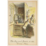 ARDIZZONE, Edward : ( 1900-1979 ) ' The Jug and Bottle at the Green Man' colour lithograph, f & g,