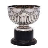 A Victorian silver rose bowl, maker William Hutton & Sons Ltd, London,