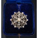 A late 19th Century gold, silver,