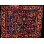 A Shahrbabak Kerman rug:,