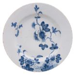 A English delftware charger,
