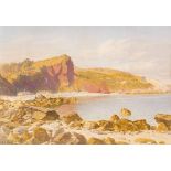 Samuel Edward Kelly [1862-1935]- Oddicombe Beach, Babbacombe Bay, Devon,