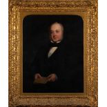 English School 19th Century,- Portrait of a Mr Waite, father of John Waite of Newlands, Frenchay,