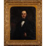 English School 19th Century- Portrait of 'Great Grandfather' John Hewitt of Newlands, Frenchay,