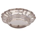 An Elizabeth II silver fruit bowl, maker Barker Brothers Silver Ltd, Birmingham,
