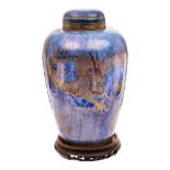 A Wedgwood ordinary lustre jar and cover: designed by Daisy Makeig-Jones,