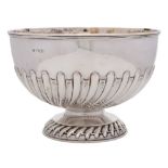 An Edwardian silver bowl, maker William Hutton & Sons Ltd, London,