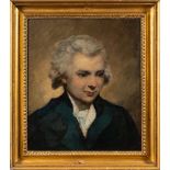 Circle of Joshua Reynolds [1723-1792]- Portrait of a young gentleman, possibly Laurence Sterne,