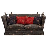 A Contemporary Knole settee:,