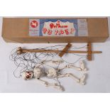 A Pelham Puppet skeleton together with instruction sheet in original box.