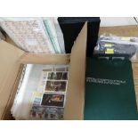 Thematic Wildlife FDC collection, WWF album, large quantity of British Commonwealth minisheets,