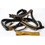 A regulation pattern Royal Navy sword belt by Gieves, Matthews & Seagrove Ltd,