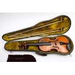 An early 20th century violin by Taylor, London:,