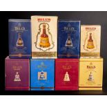 A group of eight bottles of Bell's Scotch Whisky Commemorative bottles: including two Queen