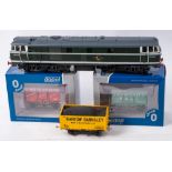Two boxed Dapol O gauge goods wagons: 7f-018-006W salt van 'Snowdrift' 306 weathered and 7f-018-004