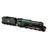 A kit built O gauge model of the Gresley A3 Class 4-6-2 locomotive and tender 'Wool Winder' No