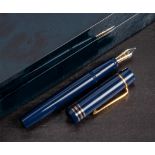 An Onoto Magna Classic Blue limited edition fountain pen: No.