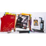 A collection of various theatre and concert programmes: including Welsh National Opera,