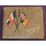 A WWI autograph album: with prose and poetry from family and friends,