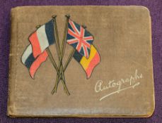 A WWI autograph album: with prose and poetry from family and friends,