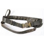 A Victorian Medical Staff Officer's waist belt with clasp.