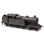 A kit built O gauge model of a BR Class A5/1 4-6-2T locomotive No 69808: black in an associated box.