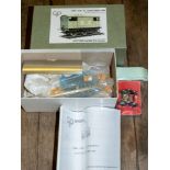 GP Models O gauge LNER/GCR 15 ton Goods Brake Van kit: with instructions in original box (contents