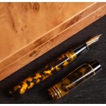 An Onoto Magna Classic Tortoiseshell limited edition fountain pen: No.
