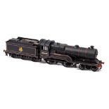 A kit built O gauge model of a BR D11/1 Class 4-4-0 locomotive and tender 'Princess Mary',