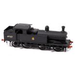 A kit built O gauge model of a BR N5/2 0-6-2T locomotive No 69287: black.