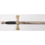 An ERII presentation court sword by Wilkinson, London,