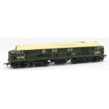 Dapol OO/HO gauge 10001 HAP Br Brunswick green LMS Diesel: in original box.