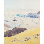 * Ulrich Konrad Swanecke [1932-2007]- On The Edge of The Namib,:- signed and dated '80,