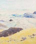 * Ulrich Konrad Swanecke [1932-2007]- On The Edge of The Namib,:- signed and dated '80,