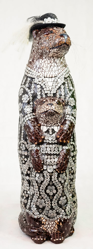 ADOPTED Lot No: 39 Ref No: 025 Mother of Pearl The Pearly Queen of Dartmoor By Mosaic Rocks-Corinna
