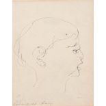 * Henri Gaudier Brzeska [1891-1915]- Wolmark's Boy,:- signed,