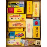 A group of various Dinky diecast vehicles: including No 218 Aston Martin DB4, No.