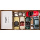 A group of 1/16th scale model MG sports cars: including a Universal Hobbies Presentation Edition