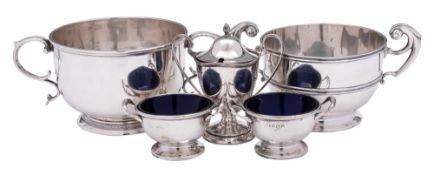 An Edward VII silver two-handled cup, maker George Nathan & Ridley Hayes, Chester,