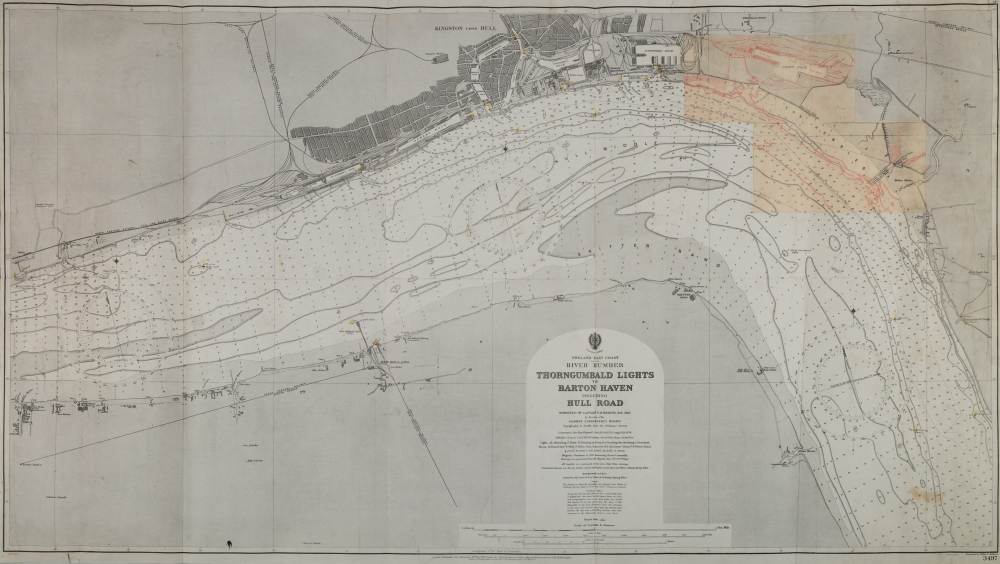 A hand drawn and annotated map of the South Pole (unknown cartographer) showing the Scott & - Image 5 of 5