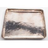 A Mappin & Webb silver plated rectangular serving tray for the Orient Line: stamped with House